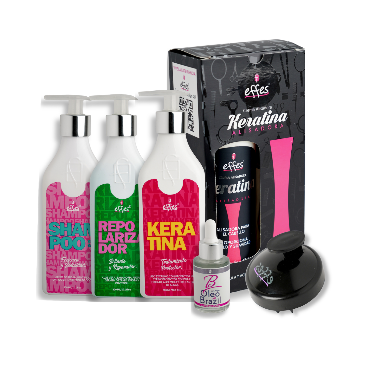 Kit Keratina Effes X500ml + Liso Perfecto – Tratamiento Capilar Completo