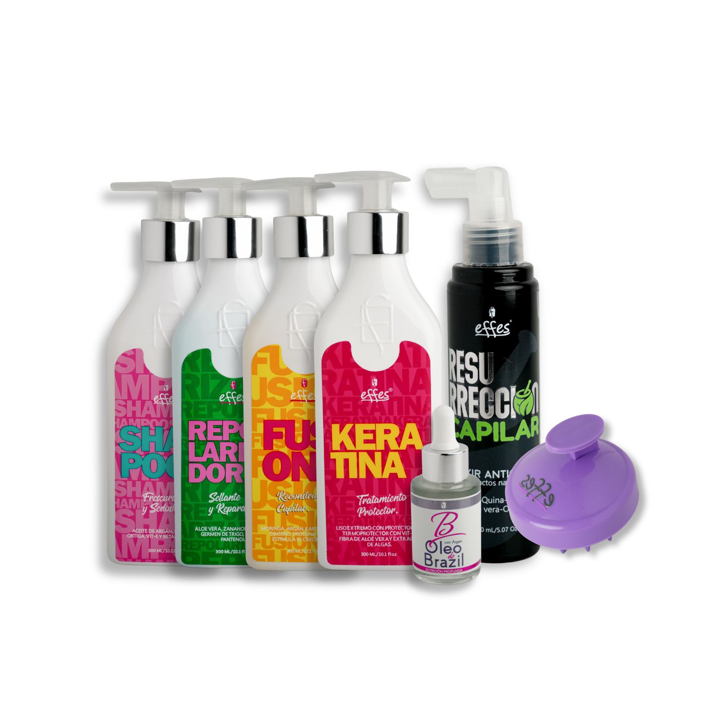 Kit Effes Tratamiento Capilar Completo – Keratina, Reparación y Crecimiento