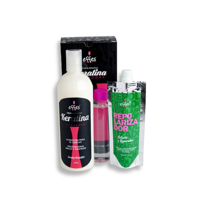 Kit Keratina Effes® X500ml – Alisado Progresivo Sin Formol