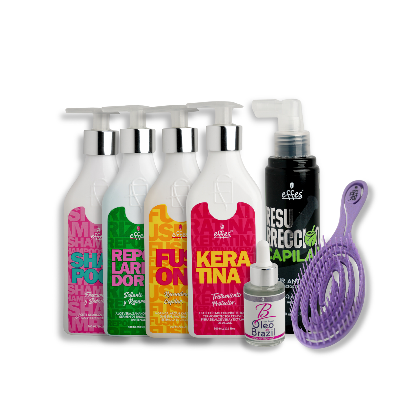 Kit Effes Tratamiento Capilar Completo – Keratina, Reparación y Crecimiento