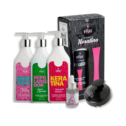 Kit Keratina Effes X500ml + Liso Perfecto – Tratamiento Capilar Completo