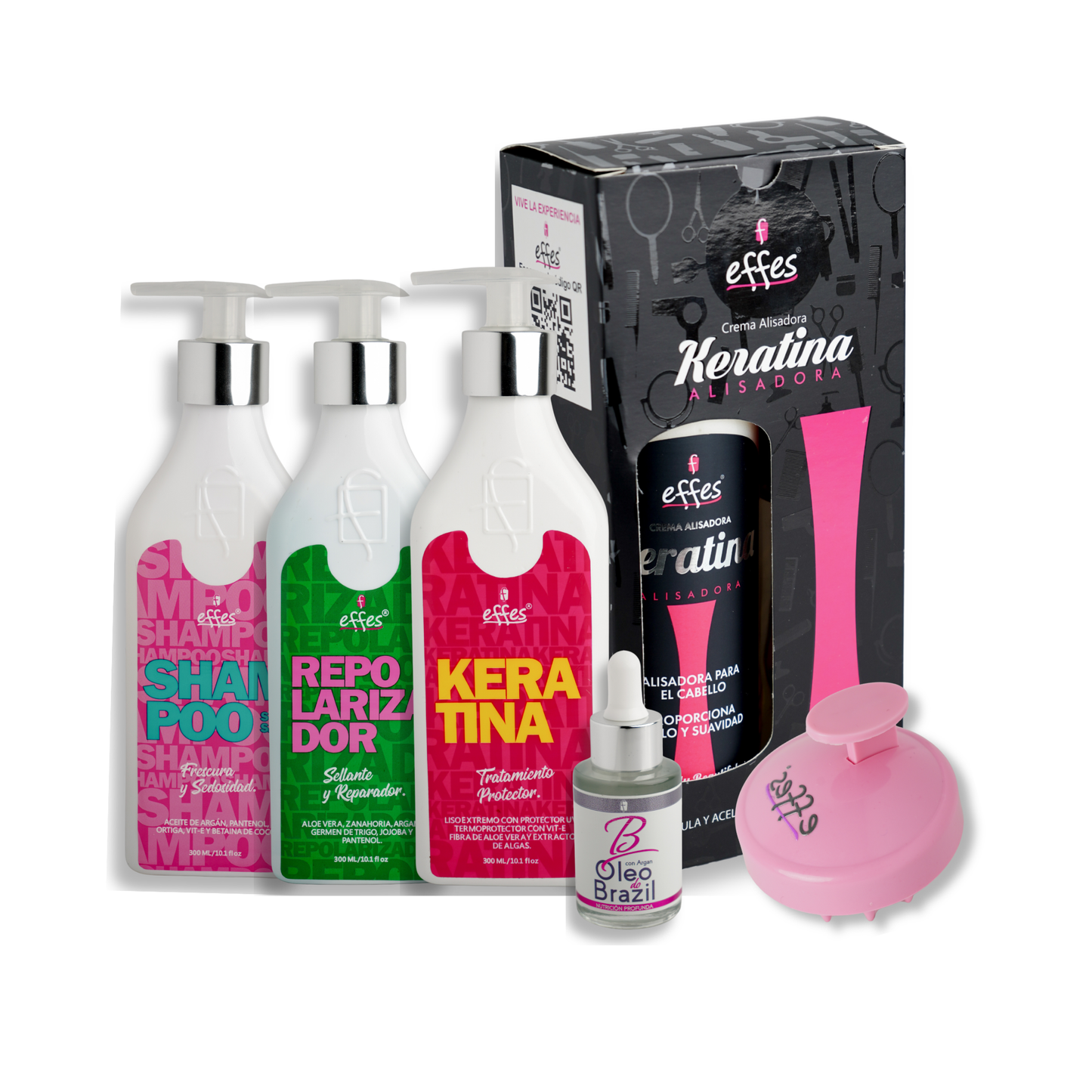 Kit Keratina Effes X500ml + Liso Perfecto – Tratamiento Capilar Completo