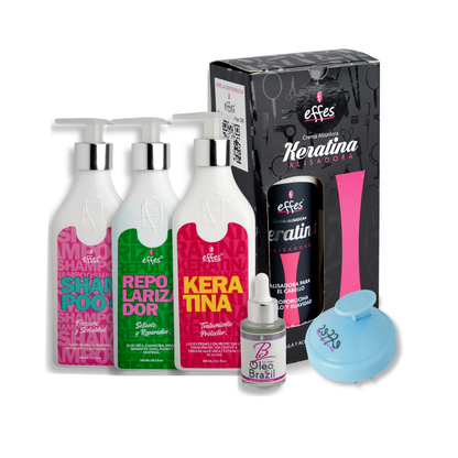 Kit Keratina Effes X500ml + Liso Perfecto – Tratamiento Capilar Completo