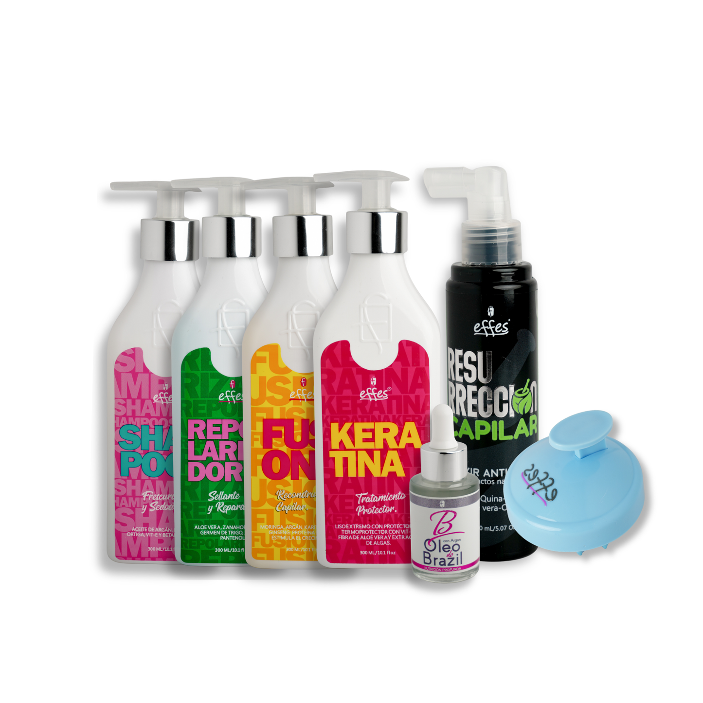 Kit Effes Tratamiento Capilar Completo – Keratina, Reparación y Crecimiento