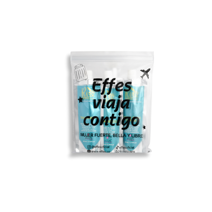 Kit Rizos Effes® – Control y Definición (Tamaño Viajero 80ml)